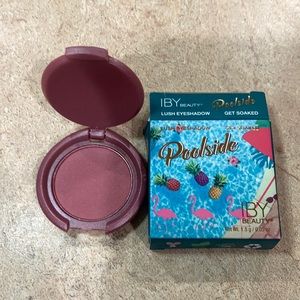 IBY Lush eyeshadow vegan color get soaked.
